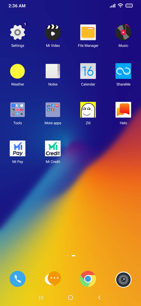 Purple OS v11 screenshot