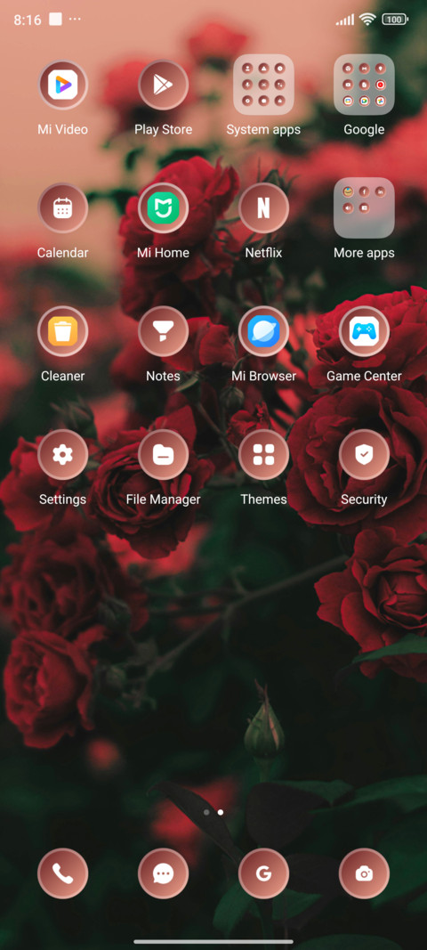 Water Roses screenshot