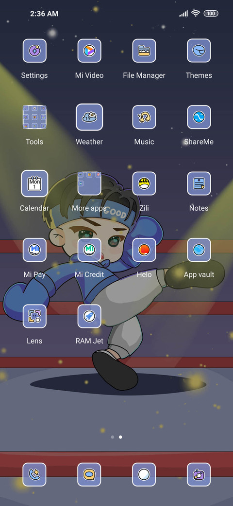 Boxing boy screenshot