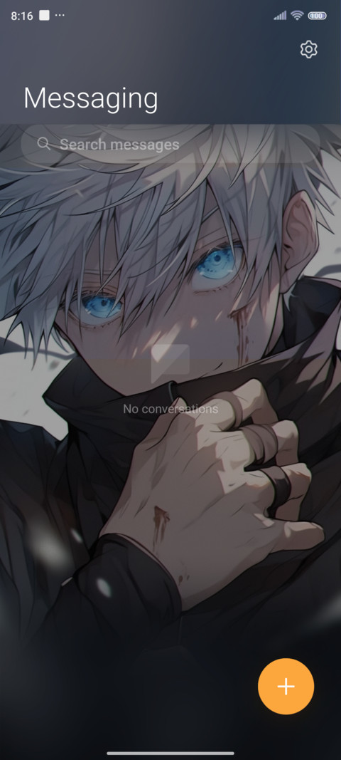 White haired boy screenshot