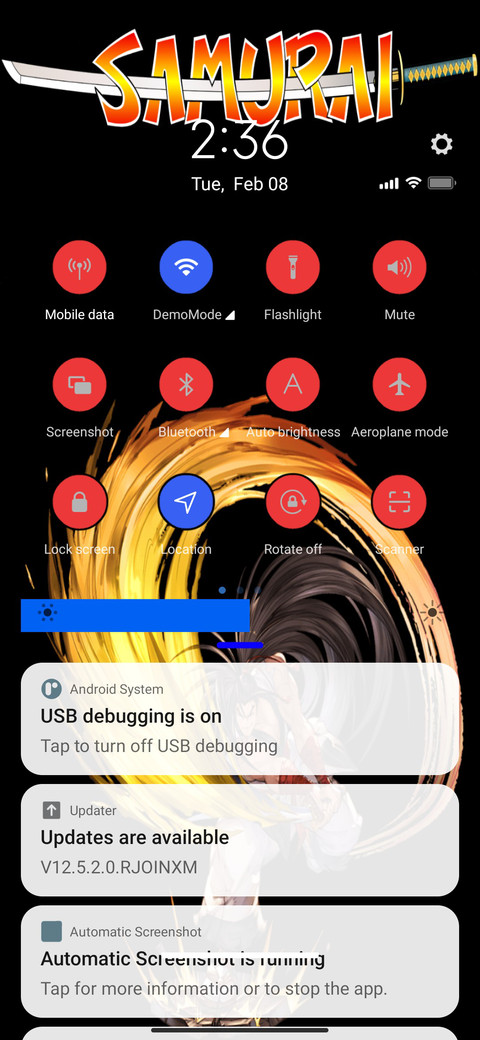 P-Samurai v12.5 screenshot