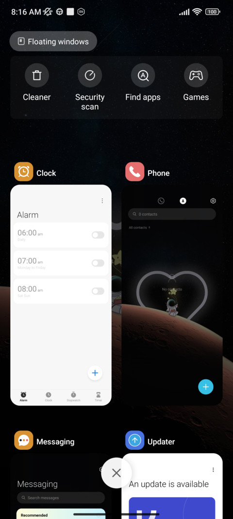 Love astronaut screenshot