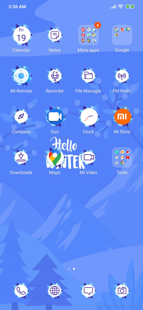 Winter - Minimal_3MDS screenshot