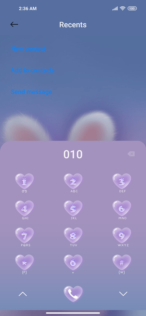 My cute rabbit screenshot