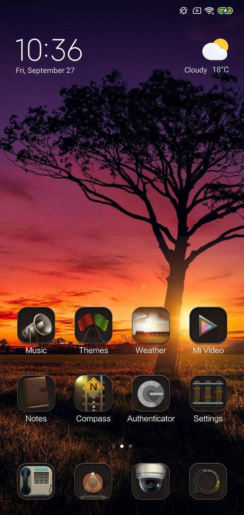 Official MIUI Theme_12 screenshot