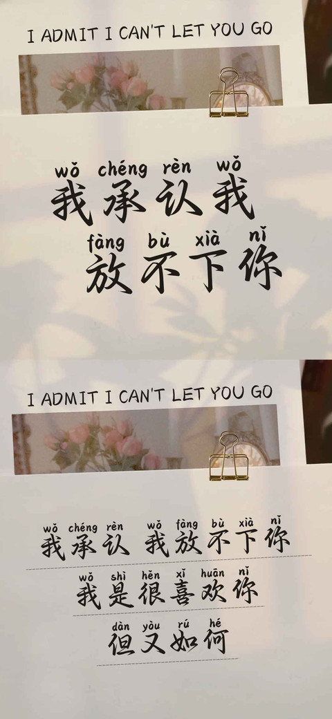 我承认我放不下你 screenshot
