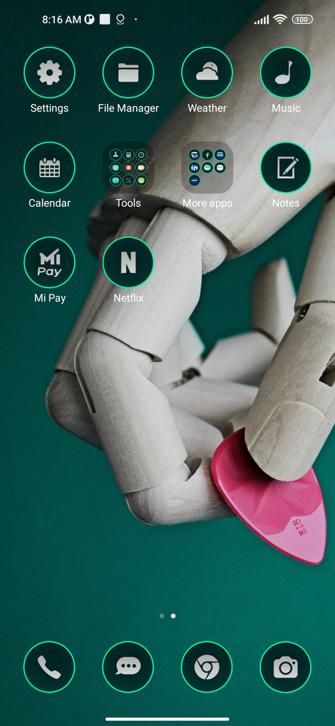 Mecha shine screenshot