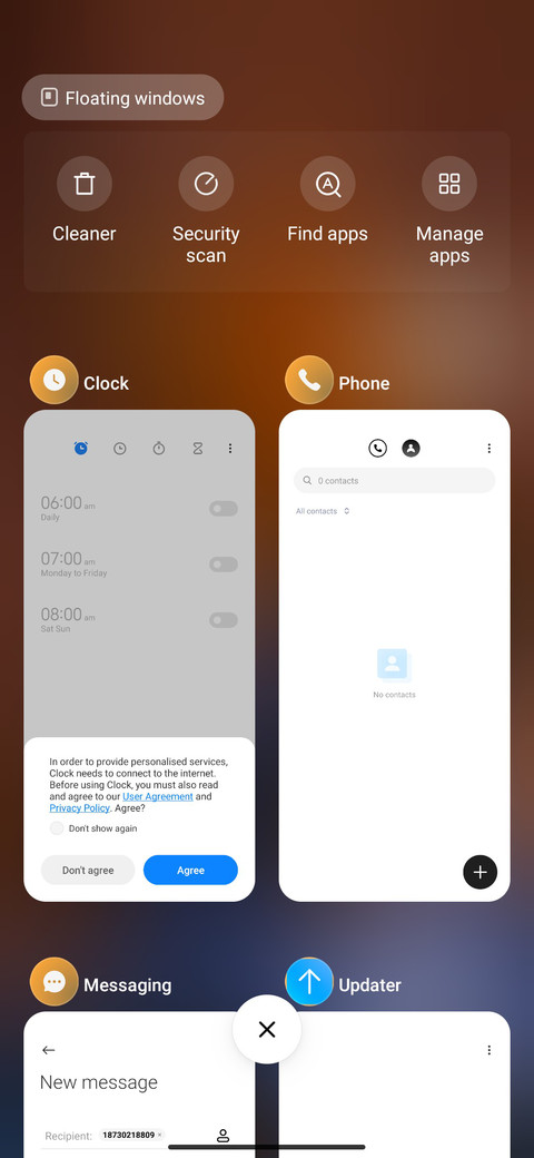 Blue Light screenshot