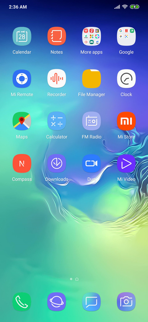 Samsung ExperenceUI screenshot