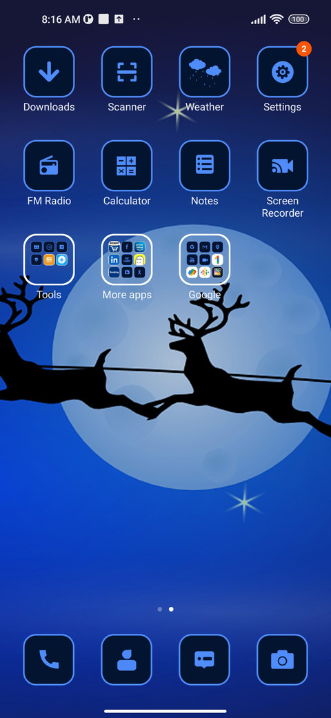 Santa Moon screenshot
