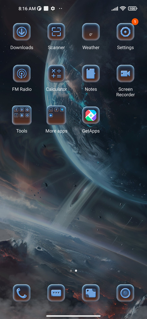 Across stars screenshot
