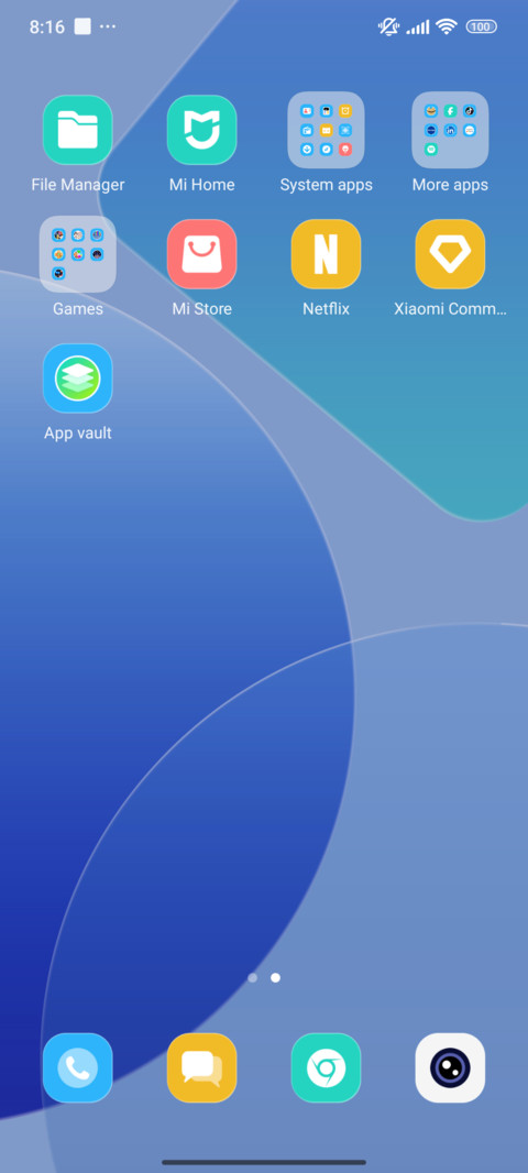 Cyan Glass screenshot