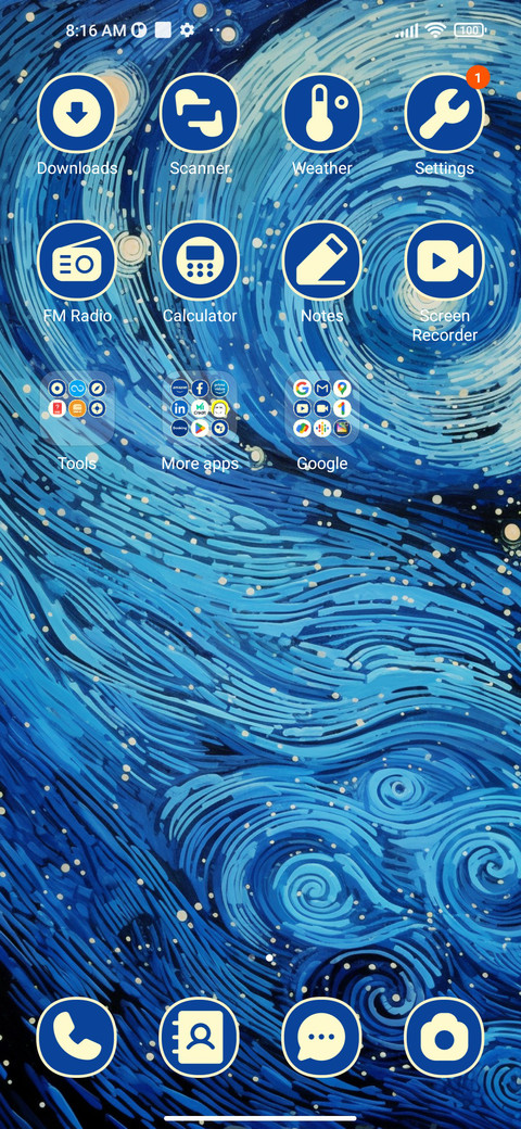 Night Sky Art screenshot
