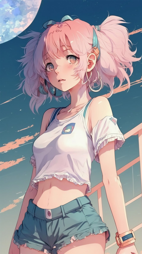 Anime girl screenshot
