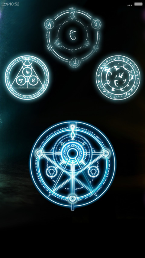 暗血魔法（双锁屏壁纸时钟炫酷动态版） screenshot