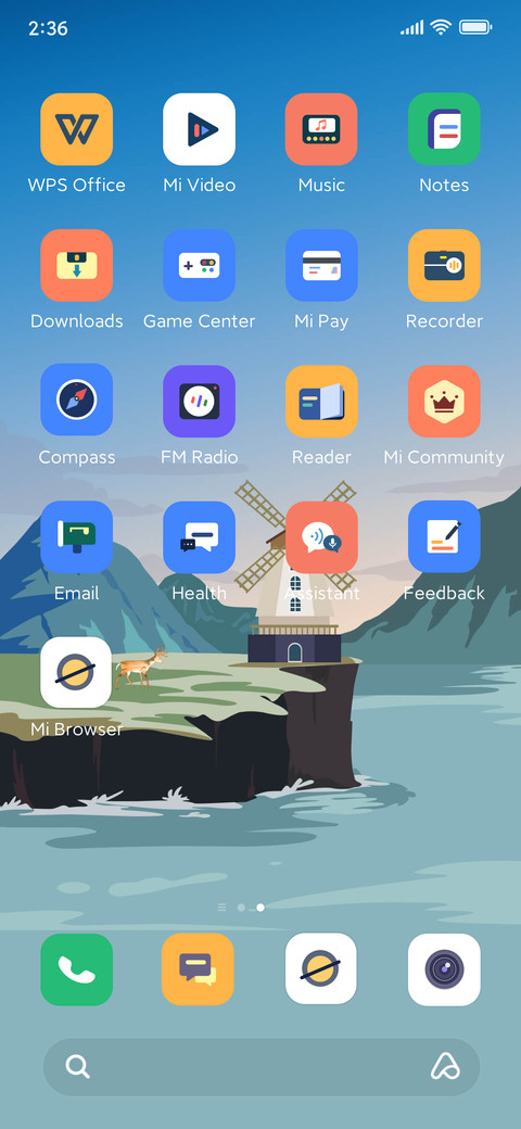 Mountains sea screenshot