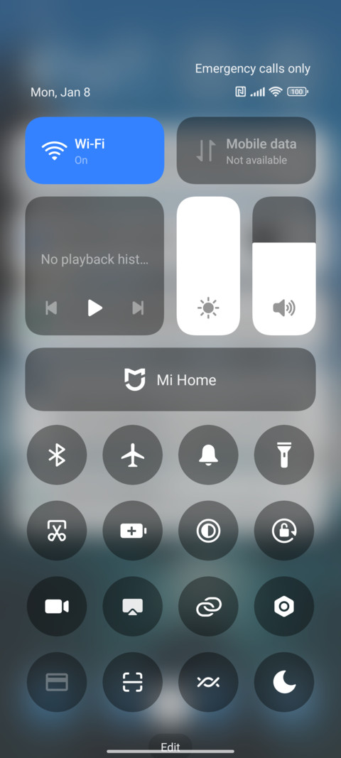 Running screenshot