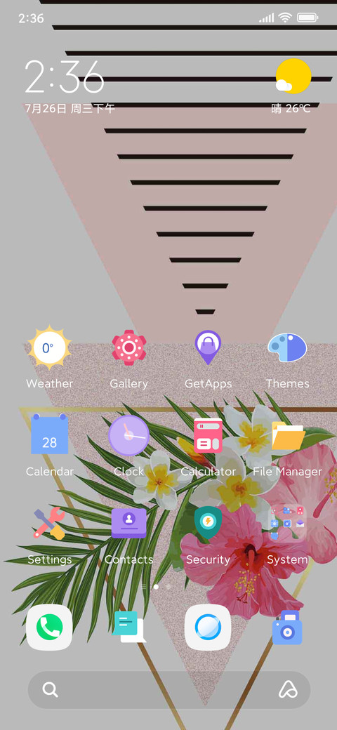 Window flower screenshot