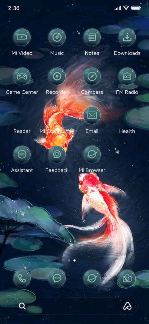 Lucky goldfish screenshot