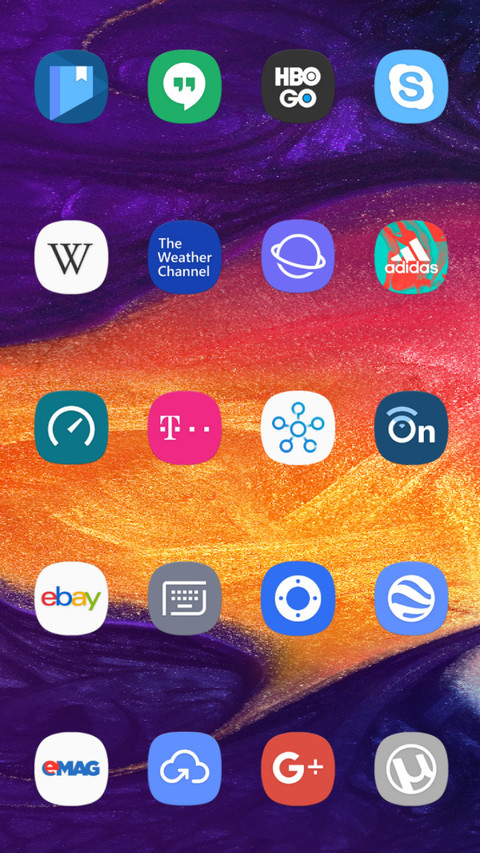 samsung One screenshot