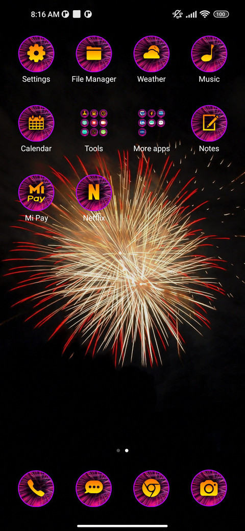 Diwali tone screenshot