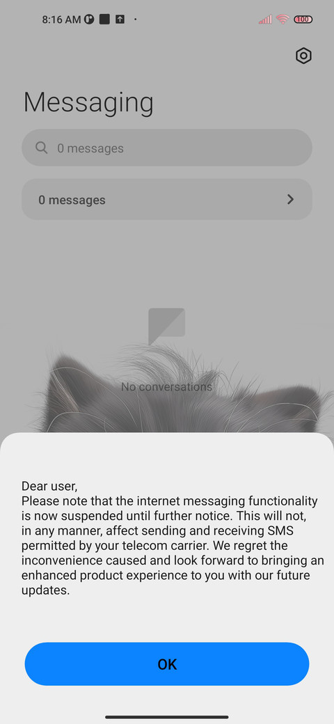 Cute black cat screenshot