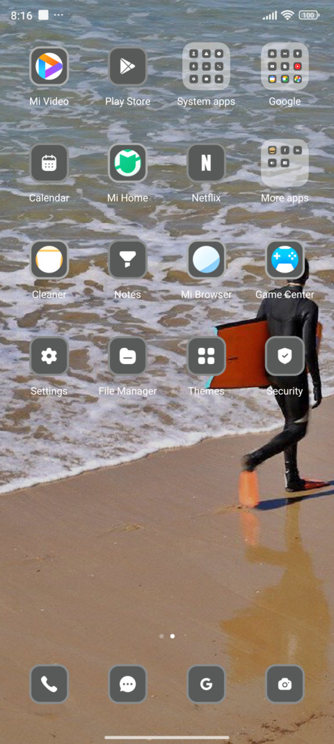 Beach screenshot