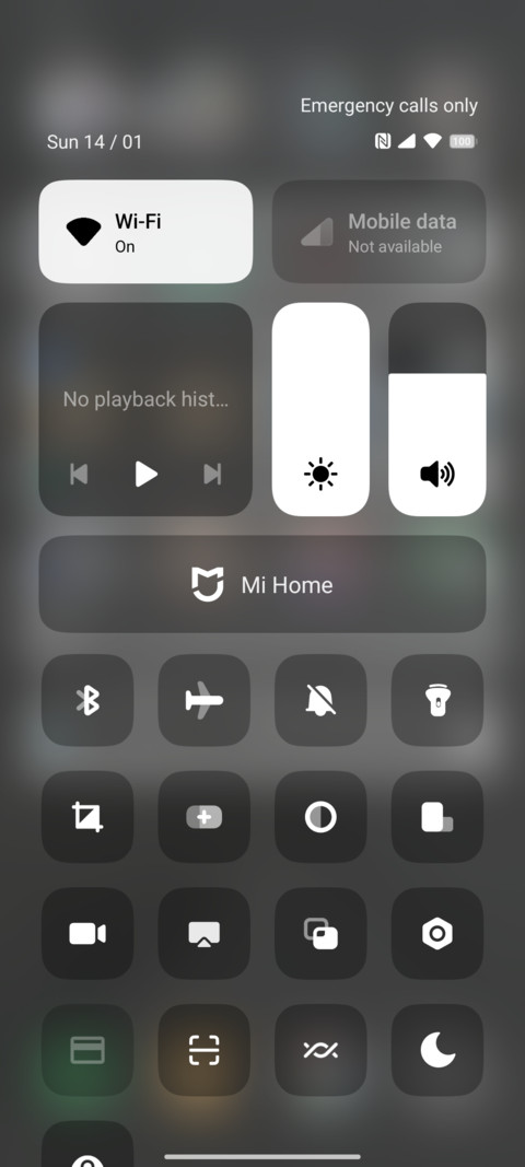 ELEMENTARY UI screenshot