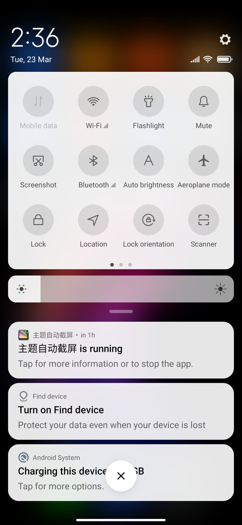 Xos Infinix screenshot