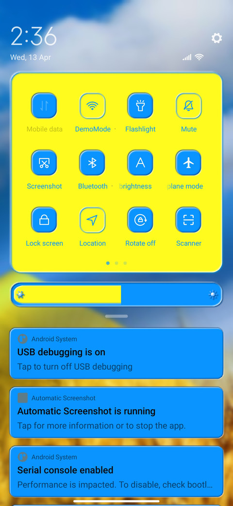 Yellow-Blue screenshot
