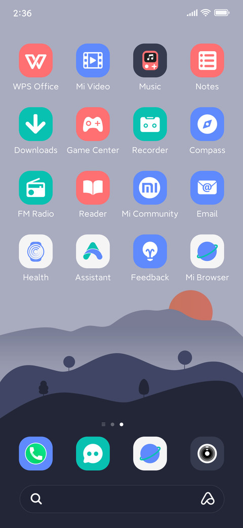 Landscape screenshot