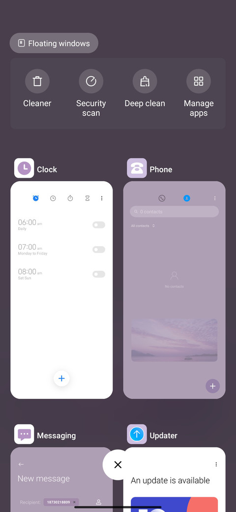 Arrive as schedul screenshot