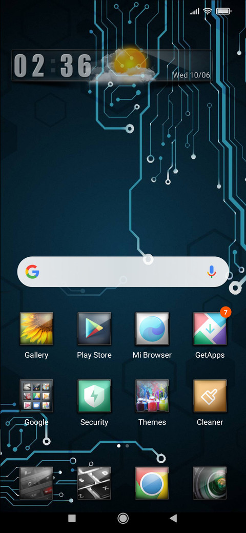 Technique  screenshot