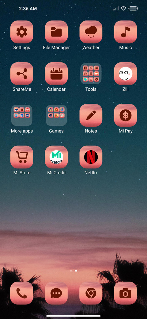 Minimal Night screenshot