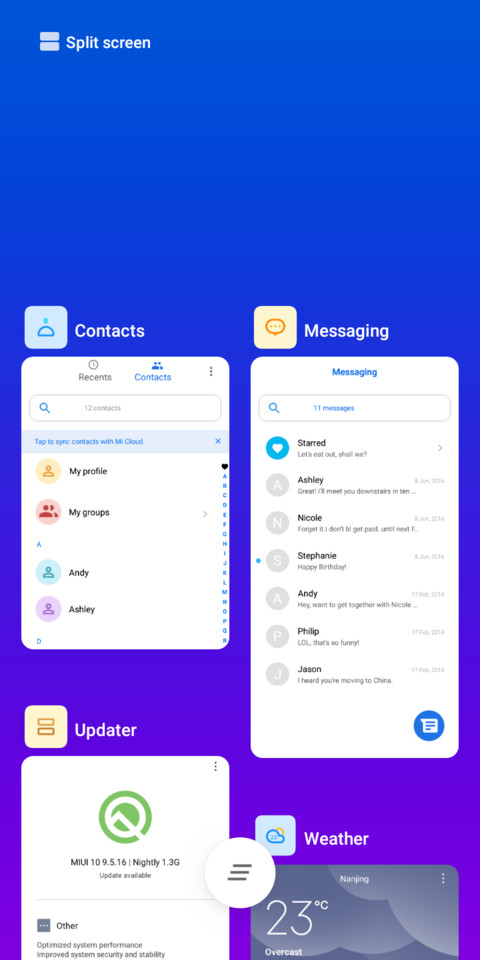 Android Q_DWM19 screenshot