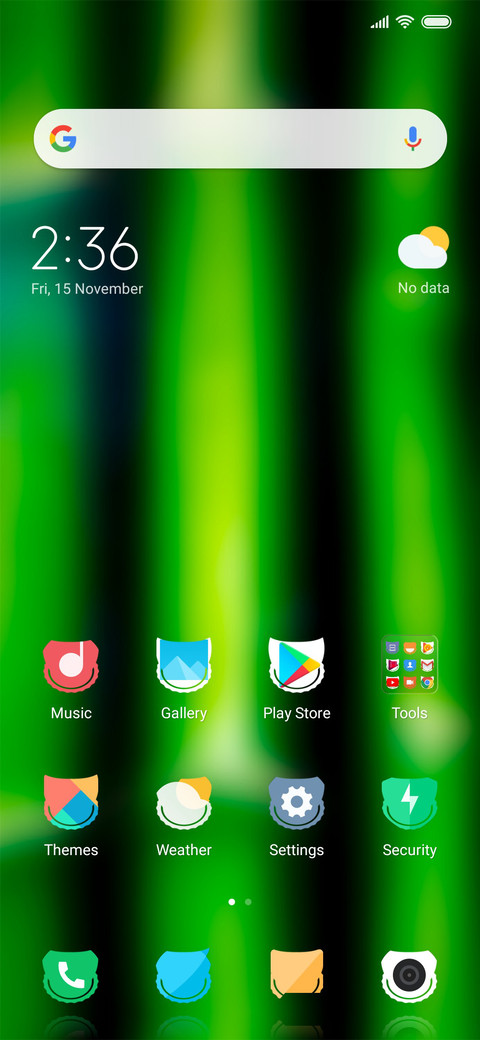 Green bamboo_DWM3 screenshot