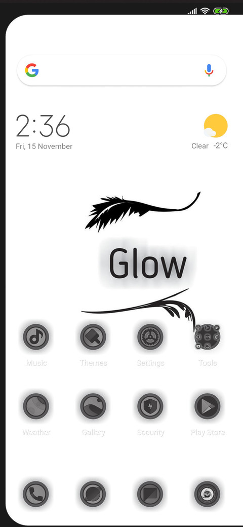 Glow v10 screenshot