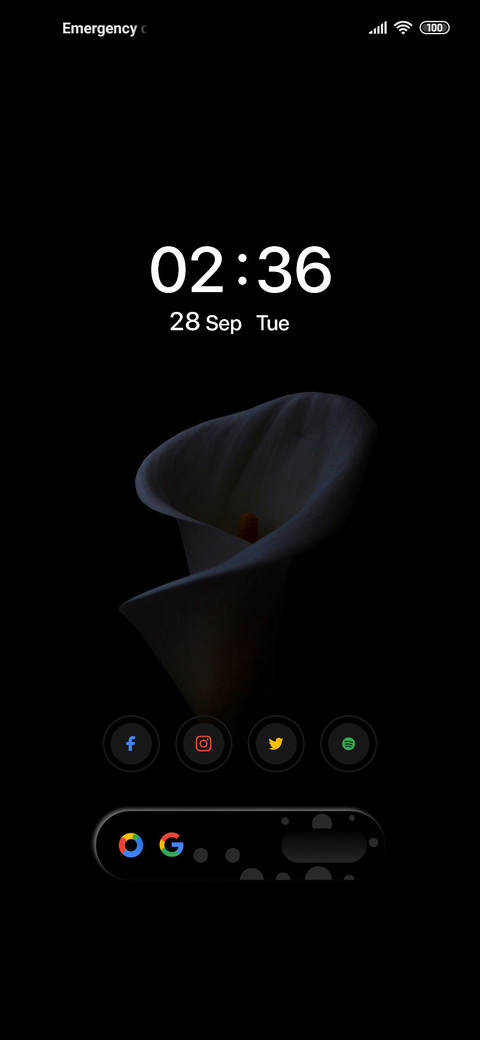 Dark OS screenshot