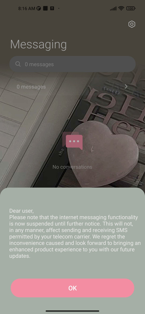 Romantic debut screenshot
