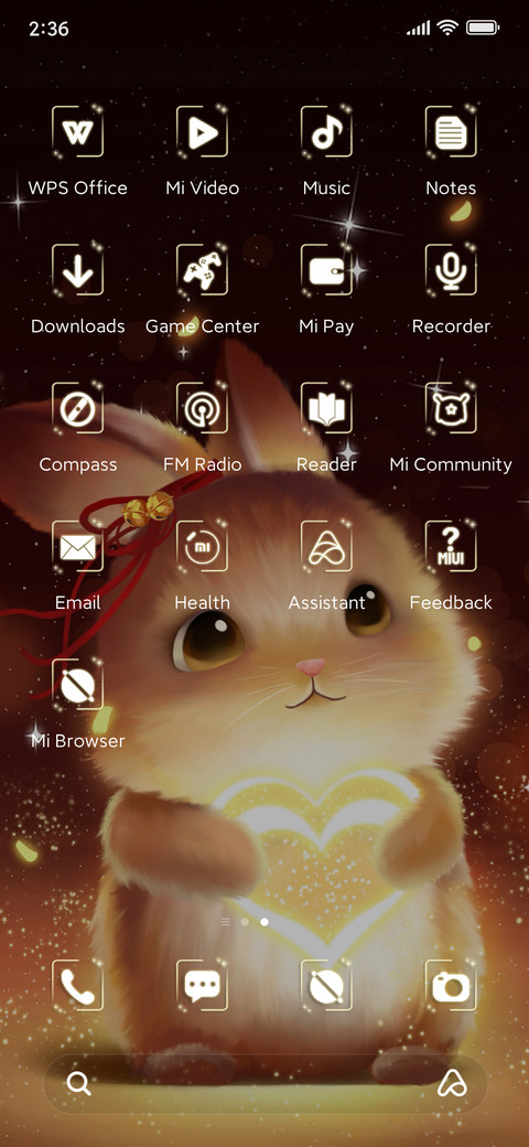 Rabbit+blessing screenshot