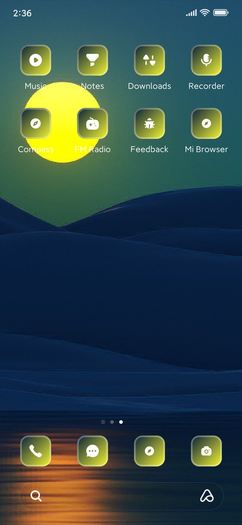 Hill Sunset screenshot