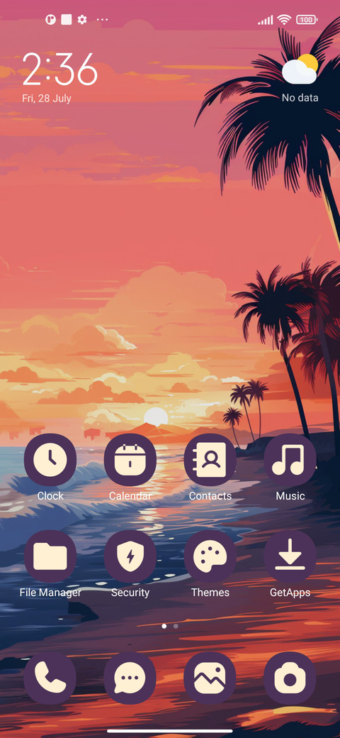 Relaxed Beach screenshot