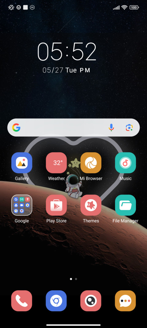 Love astronaut screenshot