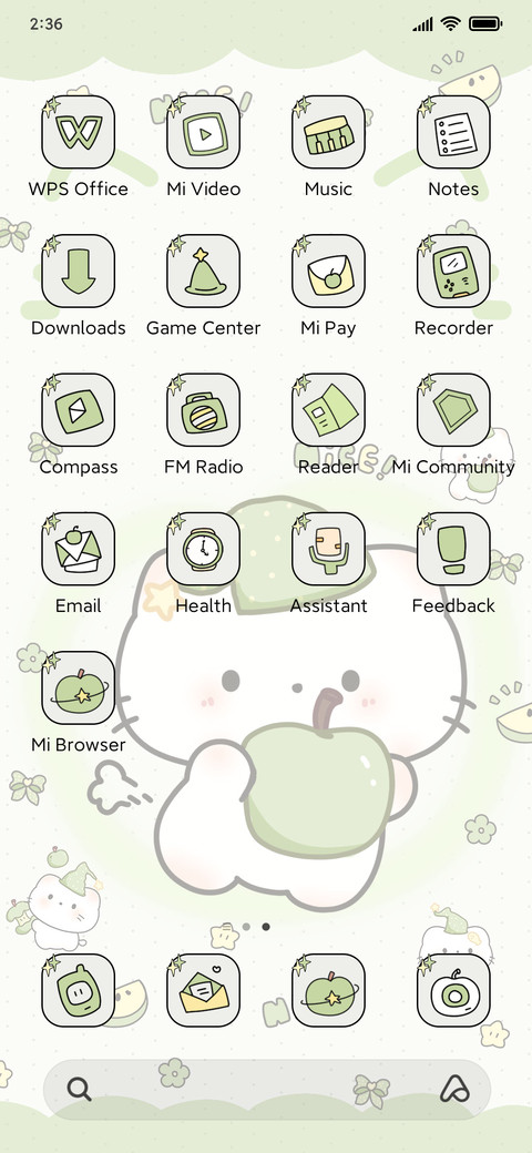 Kitty Green Apple screenshot
