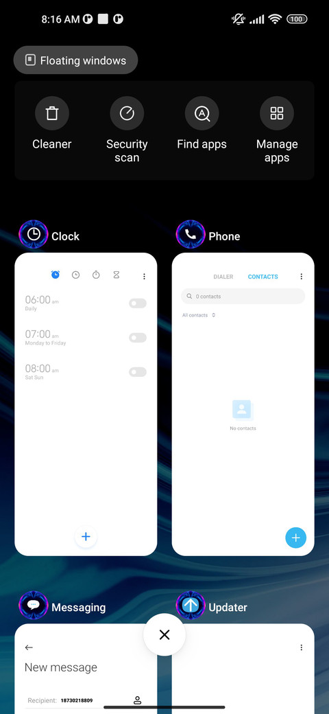 iOs xio screenshot