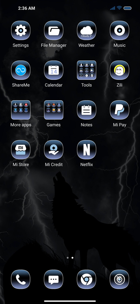 Lightning Wolf screenshot