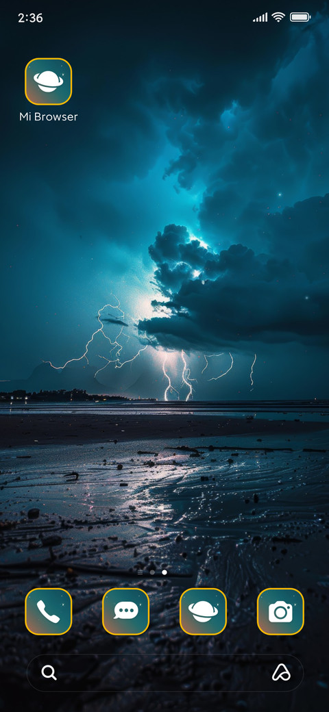beach storm screenshot