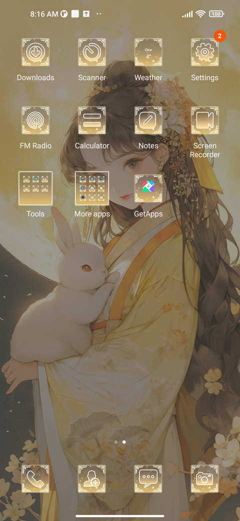 Rabbit and girl screenshot