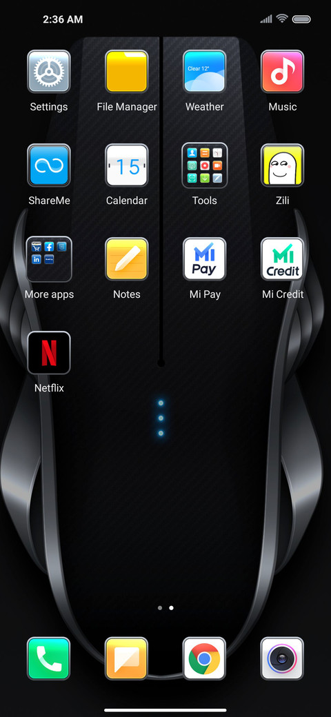 Luxury neon lights screenshot
