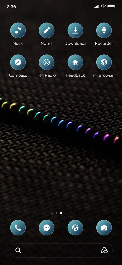 Gradient screenshot